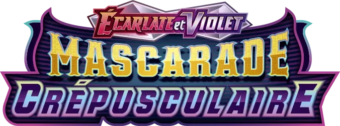 Logo extension Pokemon Mascarade Crépusculaire