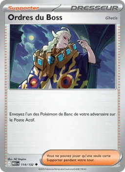 Ordres du Boss