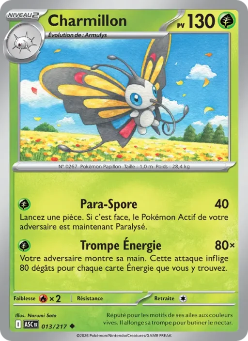 Carte Pokémon Charmillon 013/295 Peu Commune Héros Transcendants
