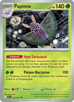 Carte Pokemon Papinox #015