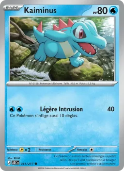 Carte Pokemon Kaiminus #041