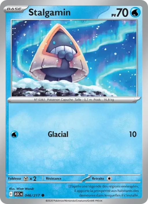 Carte Pokémon Stalgamin 046/295 Commune Héros Transcendants