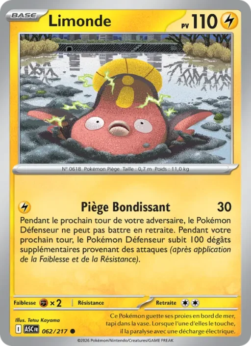 Carte Pokémon Limonde 062/295 Commune Héros Transcendants