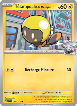 Carte Pokemon Têtampoule de Mashynn #069