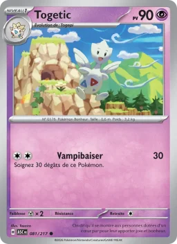 Carte Pokemon Togetic #081