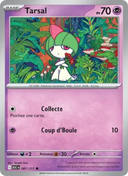 Carte Pokemon Tarsal #087