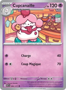 Carte Pokemon Cupcanaille #094