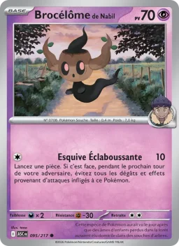 Carte Pokemon Brocélôme de Nabil #095