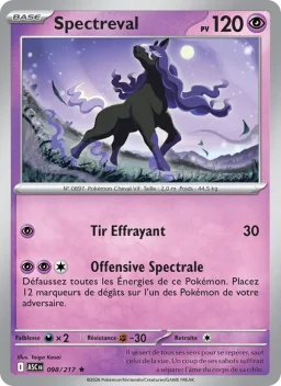 Carte Pokemon Spectreval #098