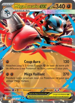 Carte Pokemon Méga-Lucario-ex #113