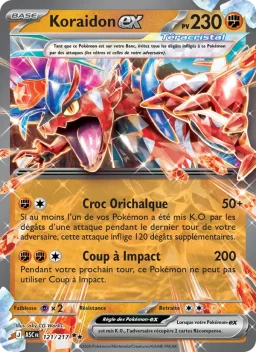Carte Pokemon Koraidon-ex #121