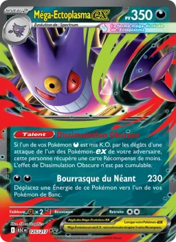 Carte Pokemon Méga-Ectoplasma-ex #125
