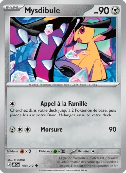 Carte Pokemon Mysdibule #144
