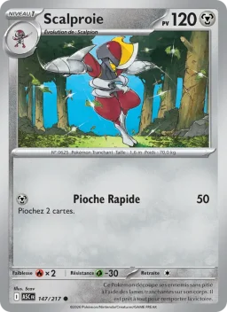 Carte Pokemon Scalproie #147
