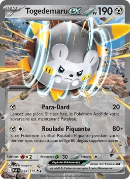 Carte Pokemon Togedemaru-ex #149