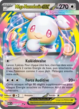 Carte Pokemon Méga-Nanméouïe-ex #172