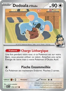 Carte Pokemon Dodoala d'Okuba #175