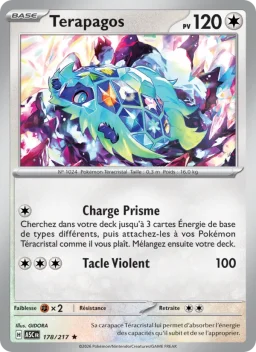 Carte Pokemon Terapagos #178