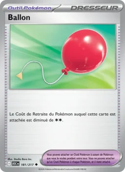 Carte Pokemon Ballon #181