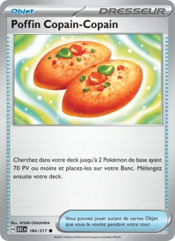 Carte Pokemon Poffin Copain-Copain #184
