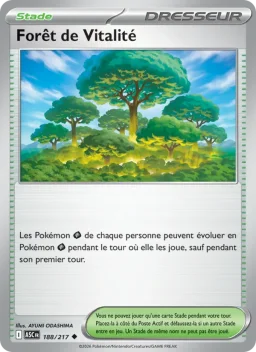 Carte Pokemon Forêt de Vitalité #188