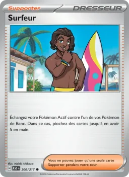 Carte Pokemon Surfeur #200