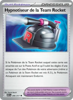 Carte Pokemon Hypnotiseur de la Team Rocket #206