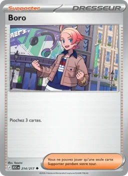 Carte Pokemon Boro #214