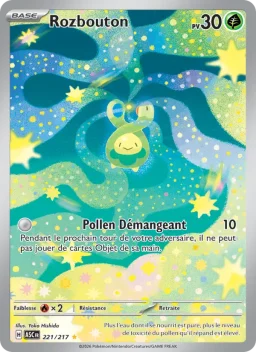 Carte Pokemon Rozbouton #221