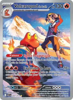 Carte Pokemon Volcaropod de Luth #222