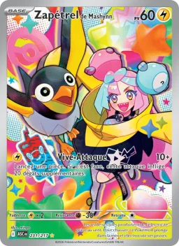 Carte Pokemon Zapétrel de Mashynn #231