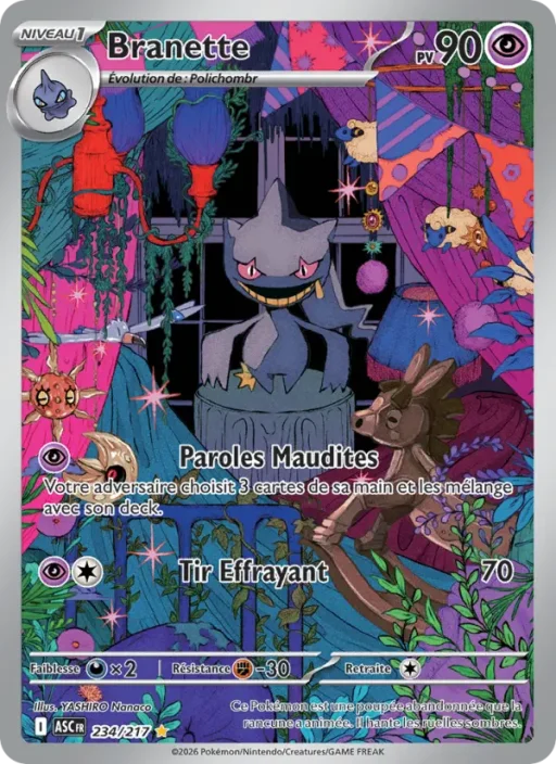 Carte Pokémon Branette 234/295 Illustration rare Héros Transcendants