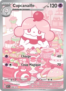 Carte Pokemon Cupcanaille #236