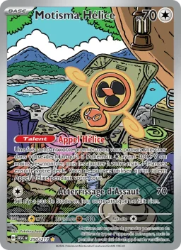 Carte Pokemon Motisma Hélice #250