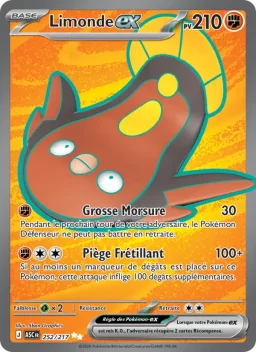 Carte Pokemon Limonde-ex #252