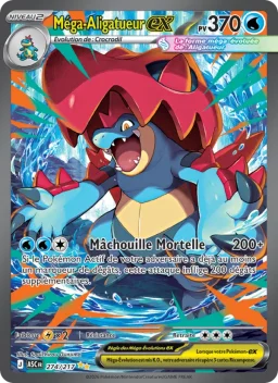 Carte Pokemon Méga-Aligatueur-ex #274