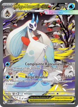 Carte Pokemon Méga-Momartik-ex #275