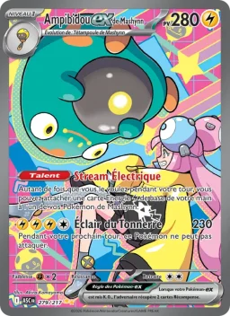 Carte Pokemon Ampibidou-ex de Mashynn #279