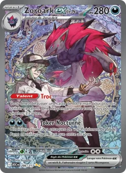 Carte Pokemon Zoroark-ex de N #286