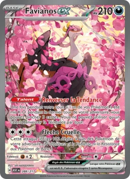 Carte Pokemon Favianos-ex #288