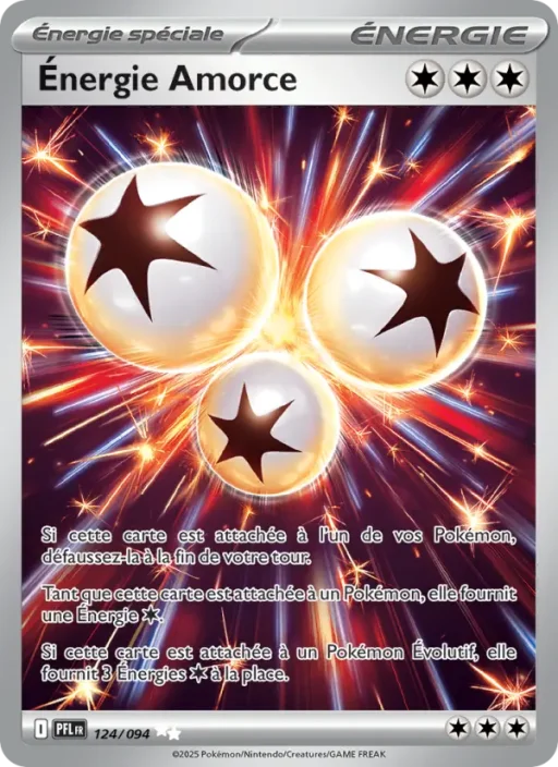 Carte Pokémon Énergie Amorce 124/094 Ultra Rare Flammes Fantasmagoriques