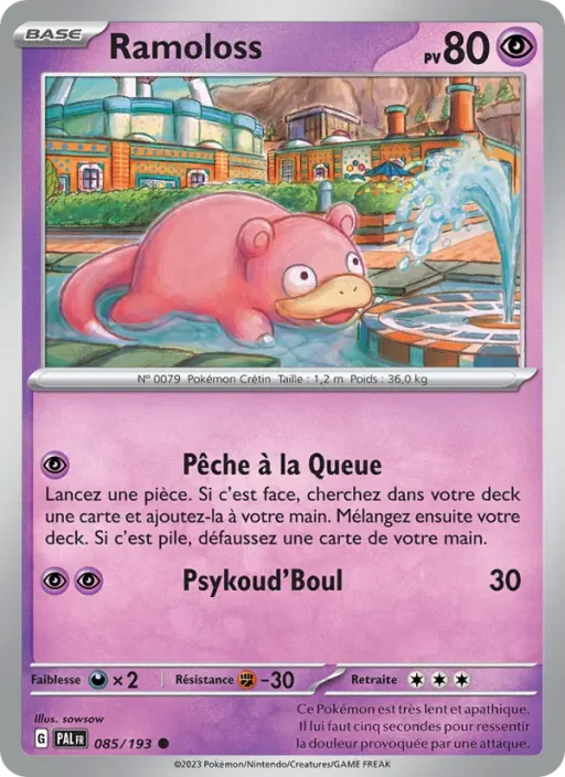 Carte Pokémon Ramoloss 085/193 Commune Évolutions à Paldea