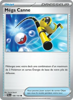 Carte Pokemon Méga Canne #188