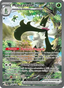 Carte Pokemon Miascarade-ex #256