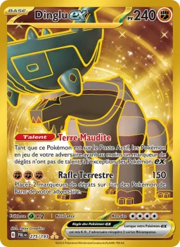 Carte Pokemon Dinglu-ex #275