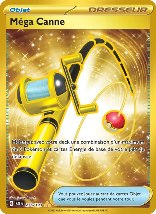 Carte Pokémon Méga Canne 276/193 Hyper rare Évolutions à Paldea