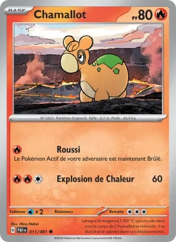 Carte Pokemon Chamallot #011