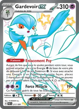 Carte Pokemon Gardevoir-ex #217