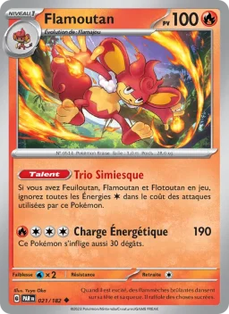 Carte Pokemon Flamoutan #021