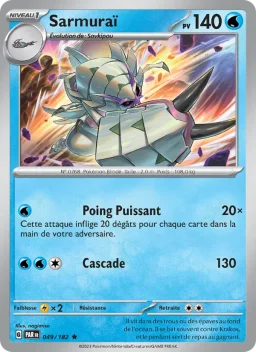 Carte Pokemon Sarmuraï #049
